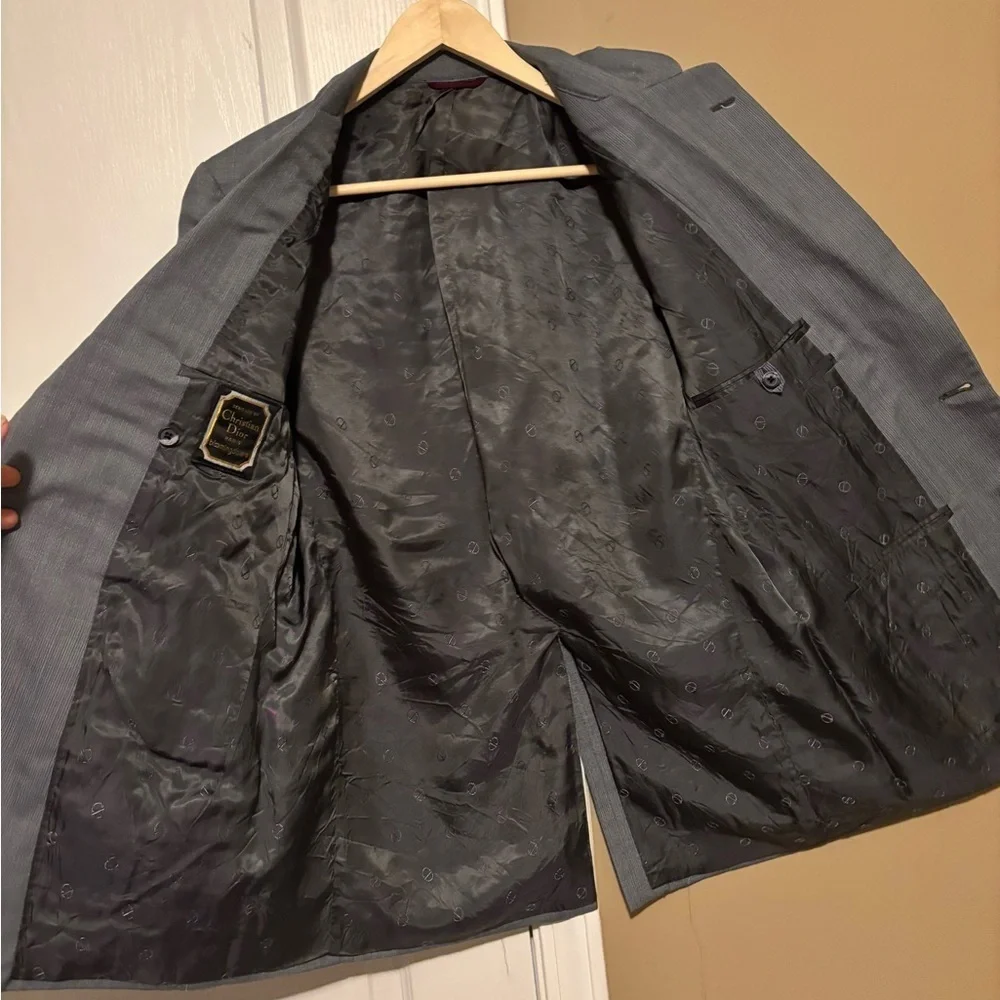 Christian Dior Bloomingdale’s Gray Men's Suit